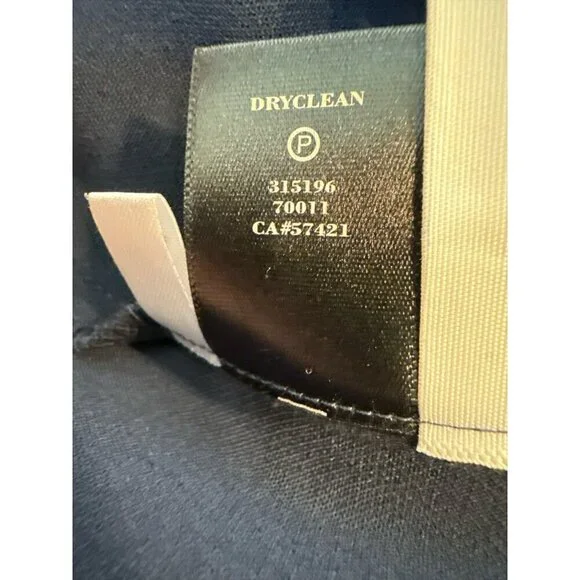 Ann Taylor Womens Animal Print Color Block Sheath Dress Red And Navy Size 8 NWT - Picture 8 of 8